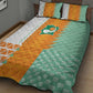 Ivory Coast Football Quilt Bed Set Côte d'Ivoire-Tribal Sporty Style - African Pride