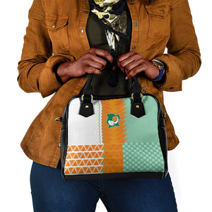 Ivory Coast Football Shoulder Handbag Côte d'Ivoire-Tribal Sporty Style - African Pride