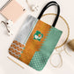 Ivory Coast Football Tote Bag Côte d'Ivoire-Tribal Sporty Style - African Pride