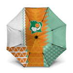 Ivory Coast Football Umbrella Côte d'Ivoire-Tribal Sporty Style - African Pride