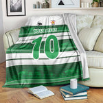 Custom Zimbabwe Rugby Blanket African Heritage Edition - African Pride