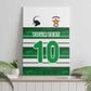 Custom Zimbabwe Rugby Canvas Wall Art African Heritage Edition - African Pride