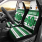Custom Zimbabwe Rugby Car Seat Cover African Heritage Edition - African Pride