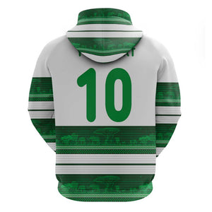 Custom Zimbabwe Rugby Hoodie African Heritage Edition - African Pride