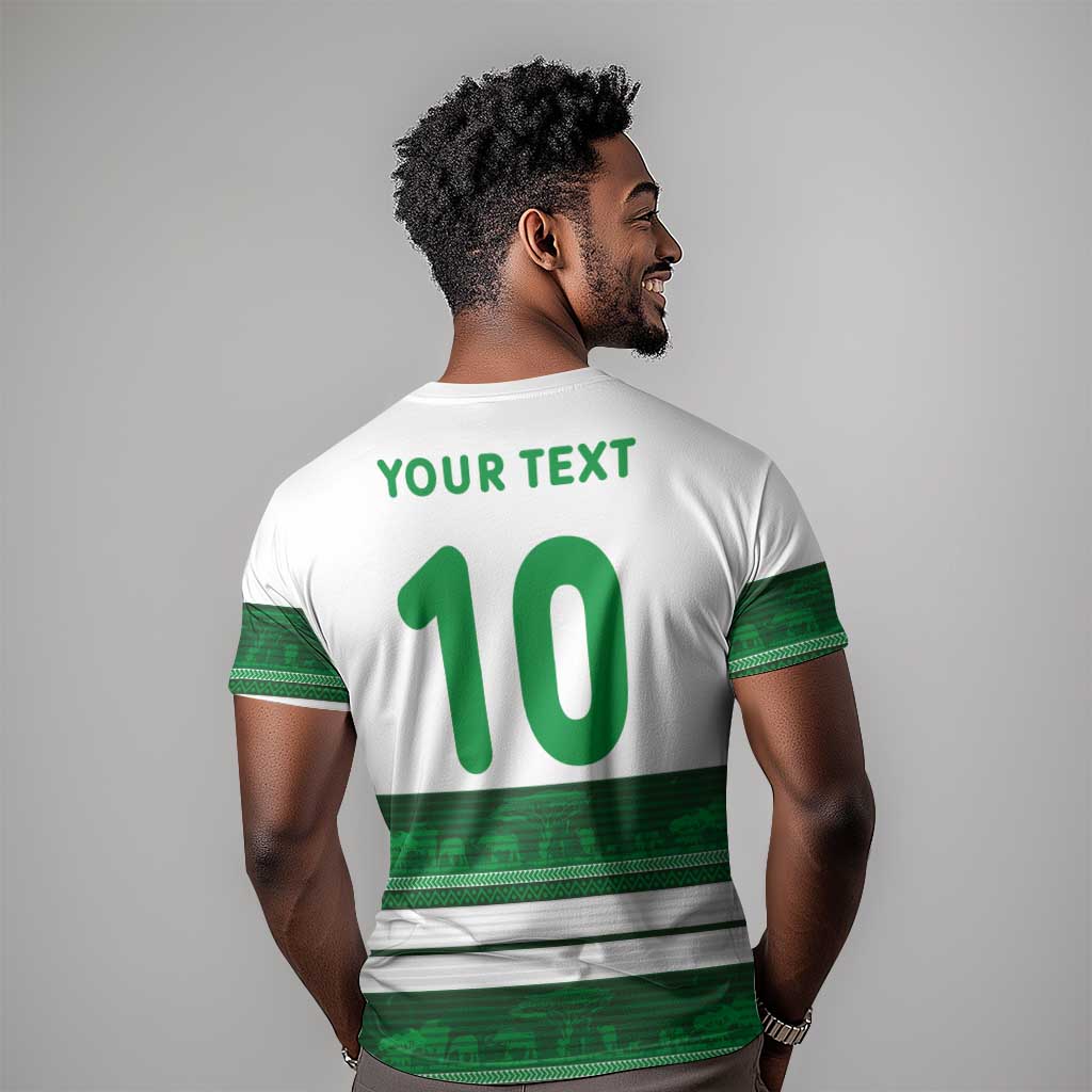 Custom Zimbabwe Rugby T shirt African Heritage Edition - African Pride