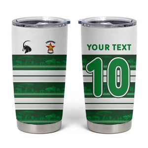 Custom Zimbabwe Rugby Tumbler Cup African Heritage Edition - African Pride