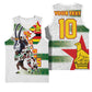 Custom Zimbabwe Rugby The Champions 2025 Basketball Jersey Sables-Warriors of Africa LT03