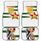 Zimbabwe Rugby The Champions 2025 Car Mats Sables-Warriors of Africa - African Pride