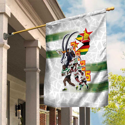 Zimbabwe Rugby The Champions 2025 Garden Flag Sables-Warriors of Africa - African Pride