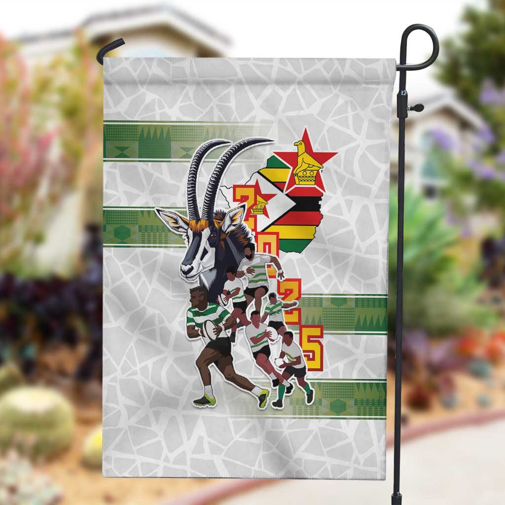 Zimbabwe Rugby The Champions 2025 Garden Flag Sables-Warriors of Africa - African Pride