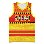 Custom Zimbabwe Cricket Basketball Jersey African Heritage Edition LT03