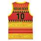 Custom Zimbabwe Cricket Basketball Jersey African Heritage Edition LT03