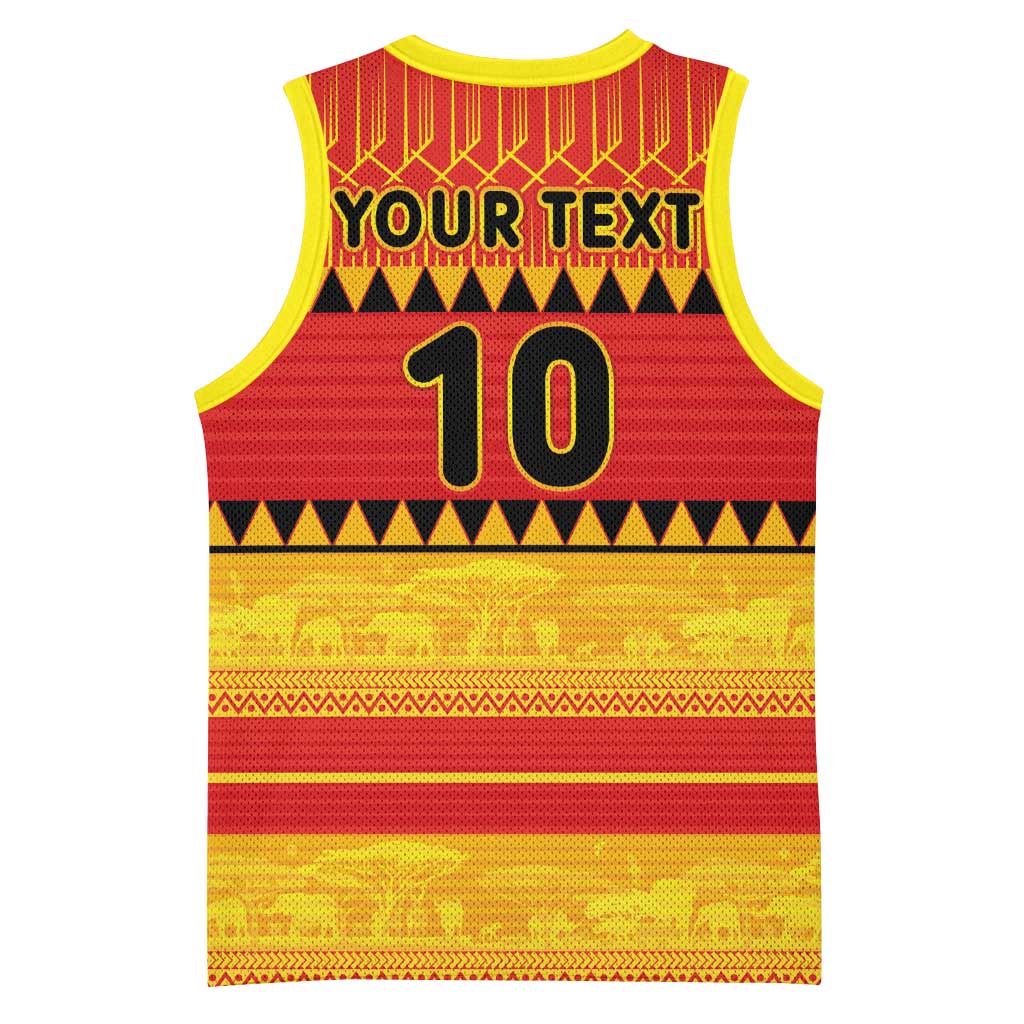Custom Zimbabwe Cricket Basketball Jersey African Heritage Edition LT03