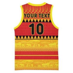 Custom Zimbabwe Cricket Basketball Jersey African Heritage Edition LT03