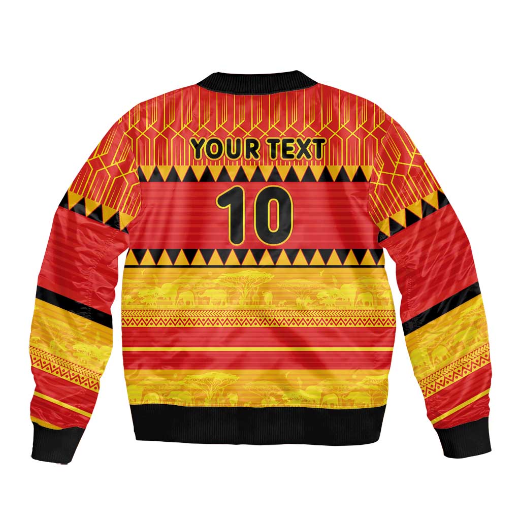 Custom Zimbabwe Cricket Bomber Jacket African Heritage Edition - African Pride