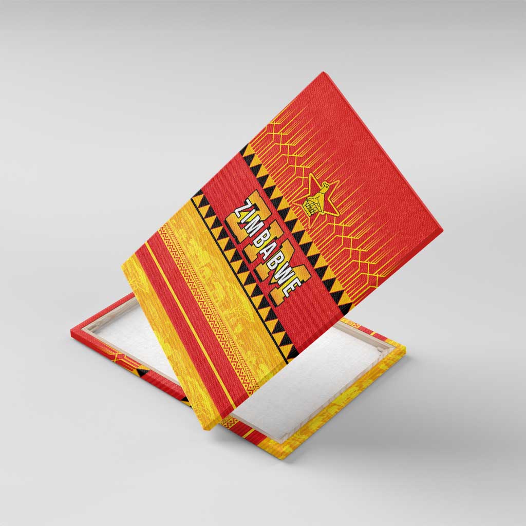 Zimbabwe Cricket Canvas Wall Art African Heritage Edition - African Pride
