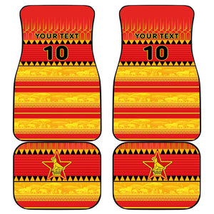 Zimbabwe Cricket Car Mats African Heritage Edition - African Pride