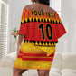 Custom Zimbabwe Cricket Off Shoulder Short Dress African Heritage Edition - African Pride