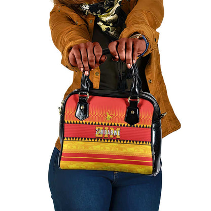 Zimbabwe Cricket Shoulder Handbag African Heritage Edition - African Pride