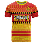 Custom Zimbabwe Cricket T shirt African Heritage Edition - African Pride