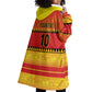 Custom Zimbabwe Cricket Wearable Blanket Hoodie African Heritage Edition - African Pride