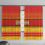 Zimbabwe Cricket Window Curtain African Heritage Edition - African Pride