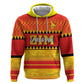 Custom Zimbabwe Cricket Zip Hoodie African Heritage Edition - African Pride