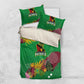 Afro-St Kitts and Nevis Cricket Patriots Bedding Set Caribbean Tropical Sporty - African Pride