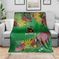 Afro-St Kitts and Nevis Cricket Patriots Blanket Caribbean Tropical Sporty - African Pride