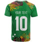 Custom Afro-St Kitts and Nevis Cricket Patriots T shirt Caribbean Tropical Sporty - African Pride