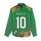 Custom Afro-St Kitts and Nevis Cricket Patriots Women Casual Shirt Caribbean Tropical Sporty - African Pride