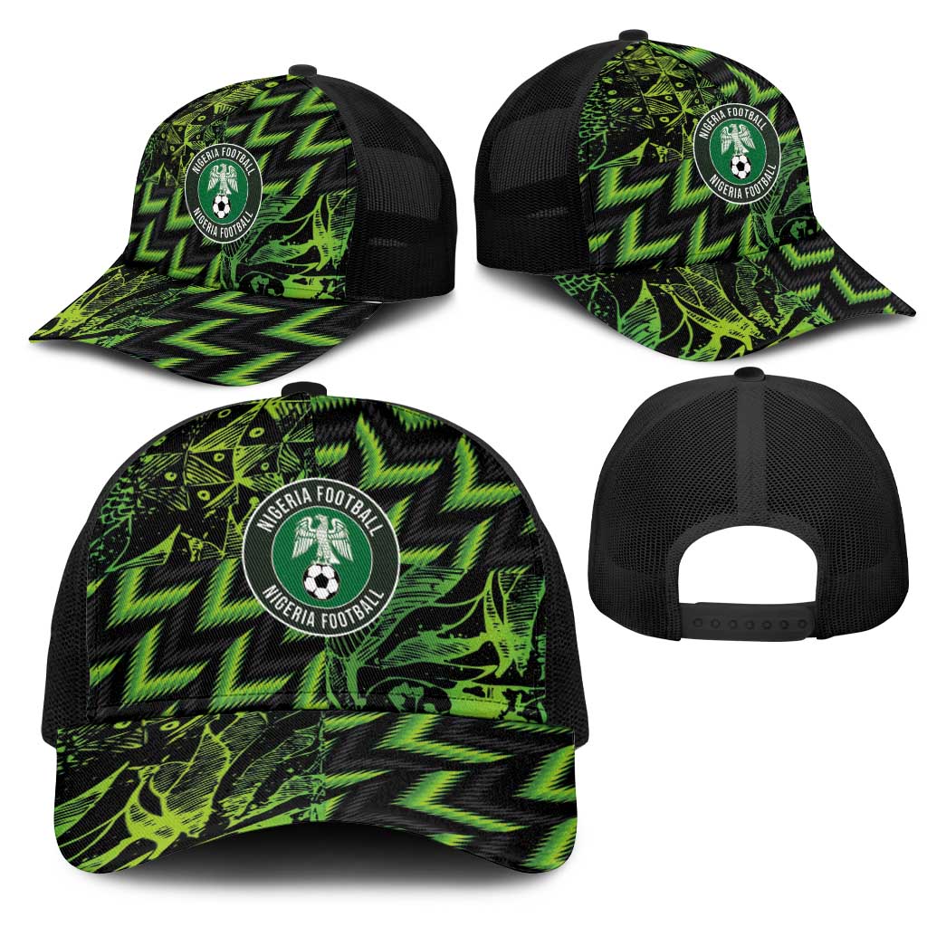 Nigeria Football Baseball Net Cap Champions-Super Eagles - African Pride