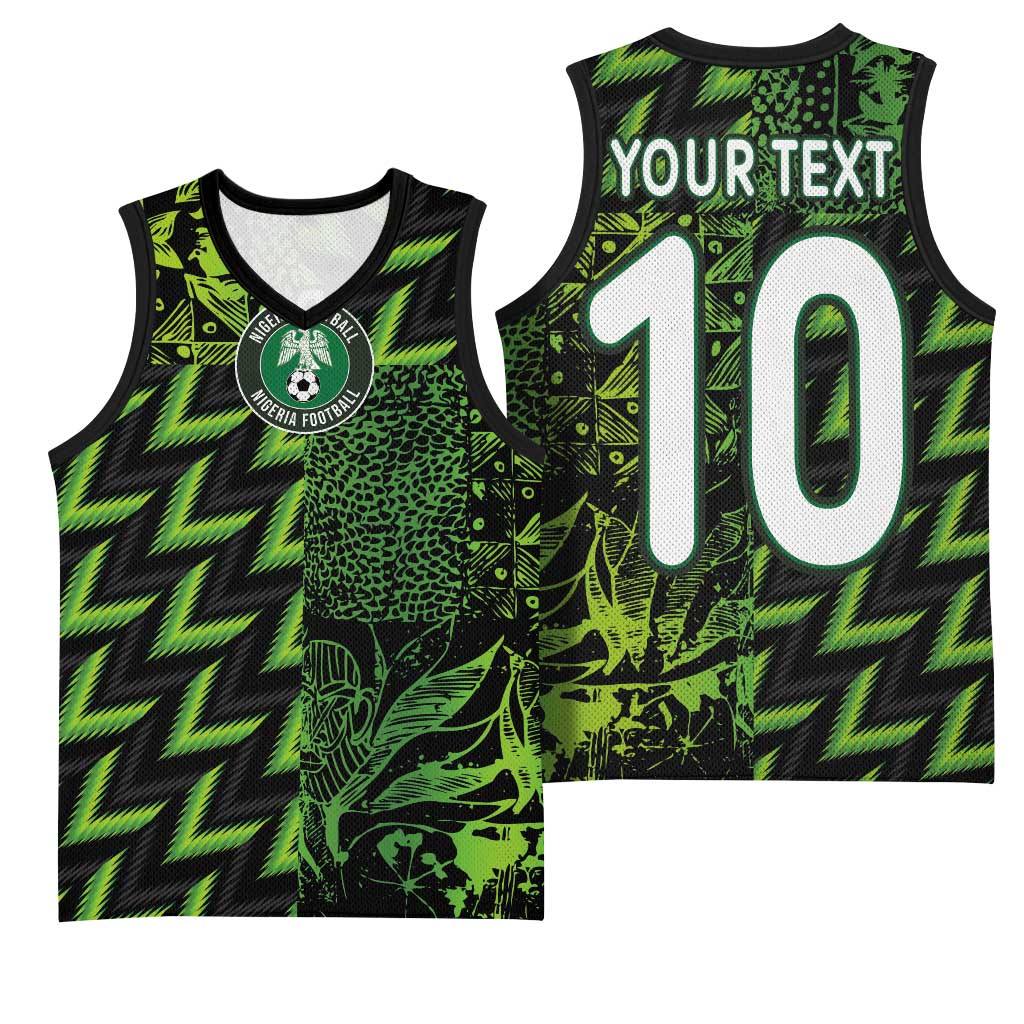 Nigeria Football Custom Basketball Jersey Champions-Super Eagles LT03