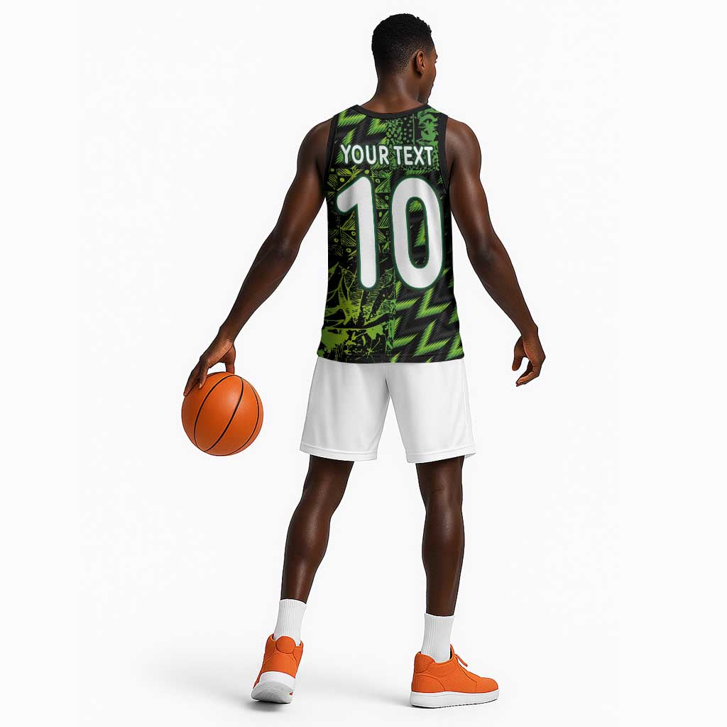 Nigeria Football Custom Basketball Jersey Champions-Super Eagles LT03