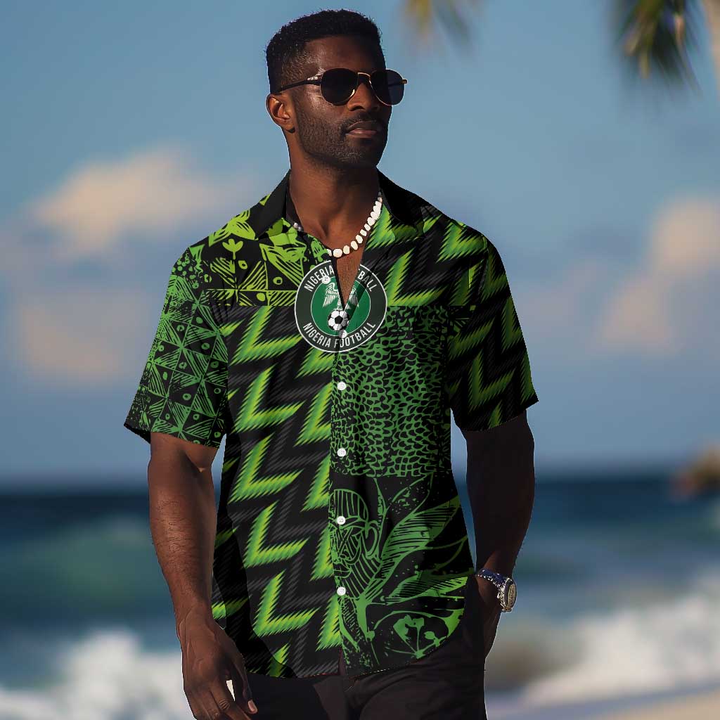 Nigeria Football Custom Hawaiian Shirt Champions-Super Eagles - African Pride