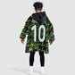 Nigeria Football Custom Kid Wearable Blanket Hoodie Champions-Super Eagles - African Pride