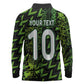 Nigeria Football Custom Long Sleeve Polo Shirt Champions-Super Eagles - African Pride
