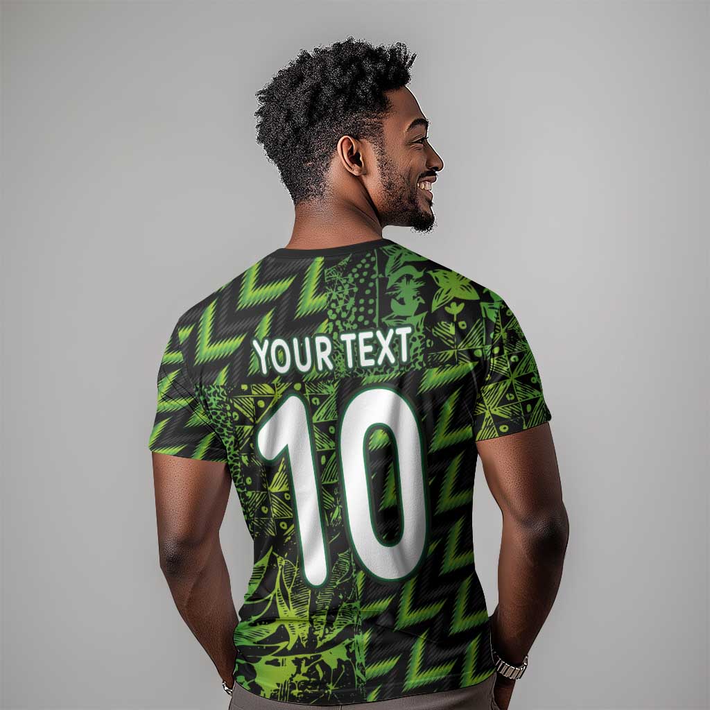 Nigeria Football Custom T shirt Champions-Super Eagles - African Pride