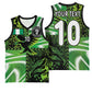 Nigeria Football Custom Basketball Jersey Super Eagles-Africa Spirit LT03