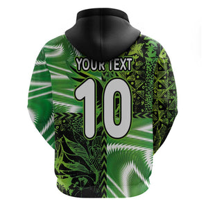 Nigeria Football Custom Hoodie Super Eagles-Africa Spirit - African Pride