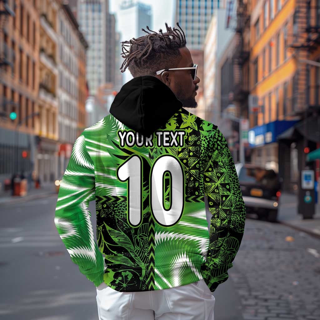 Nigeria Football Custom Hoodie Super Eagles-Africa Spirit - African Pride
