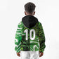 Nigeria Football Custom Kid Hoodie Super Eagles-Africa Spirit - African Pride