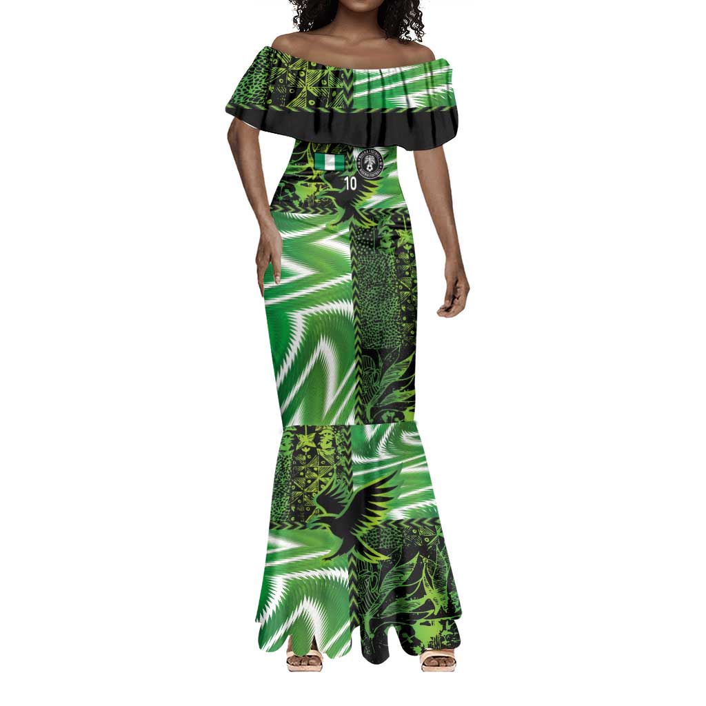 Nigeria Football Custom Mermaid Dress Super Eagles-Africa Spirit - African Pride