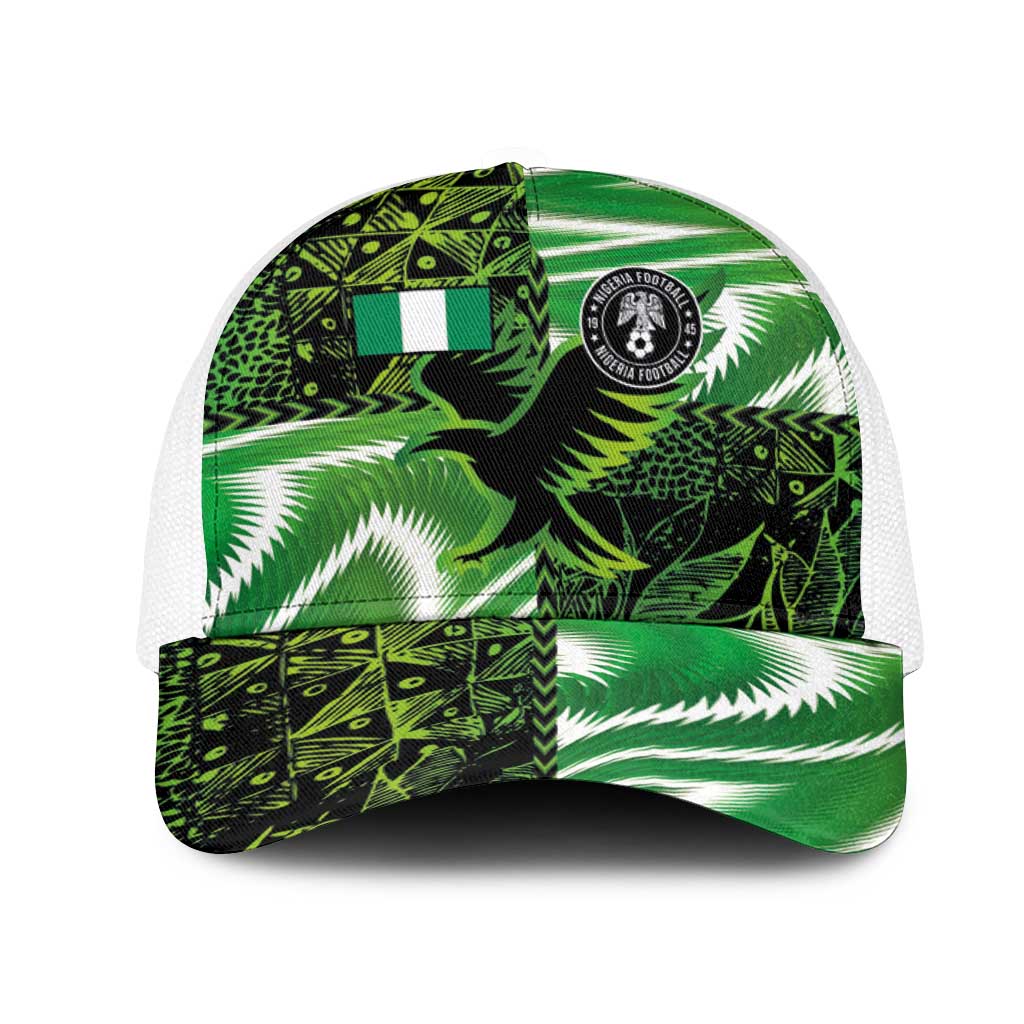 Nigeria Football Mesh Trucker Cap Super Eagles-Africa Spirit - African Pride