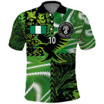 Nigeria Football Custom Polo Shirt Super Eagles-Africa Spirit - African Pride