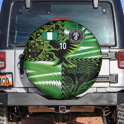 Nigeria Football Custom Spare Tire Cover Super Eagles-Africa Spirit - African Pride
