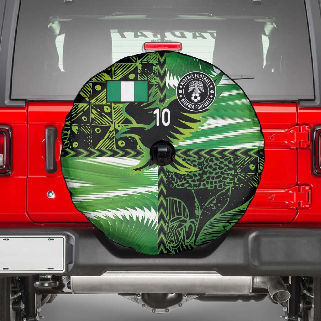 Nigeria Football Custom Spare Tire Cover Super Eagles-Africa Spirit - African Pride