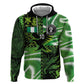 Nigeria Football Custom Zip Hoodie Super Eagles-Africa Spirit - African Pride