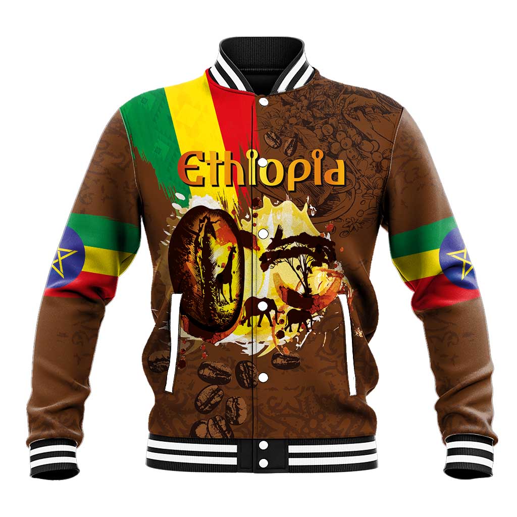 Ethiopia's Pride - Coffee Culture Baseball Jacket