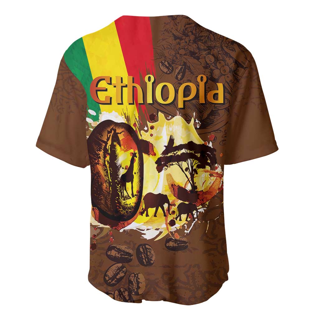 Ethiopia's Pride - Coffee Culture Baseball Jersey